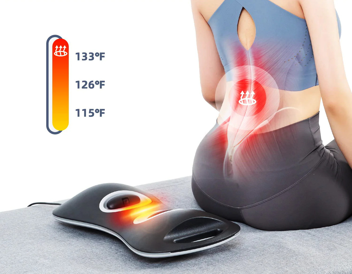 Multifunkční masážní přístroj na záda 2